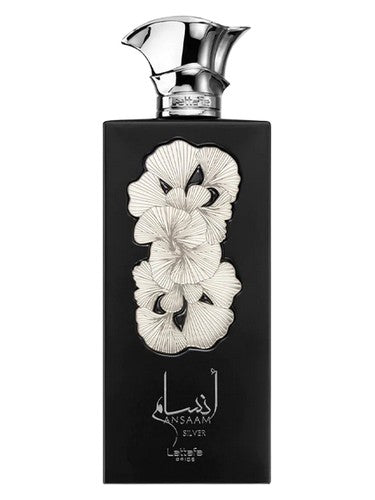 Lattafa Perfumes Ansaam Silver fragrance bottle