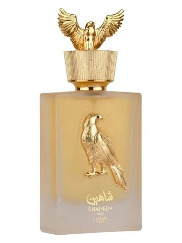 Lattafa Perfumes Shaheen Gold fragrance bottle