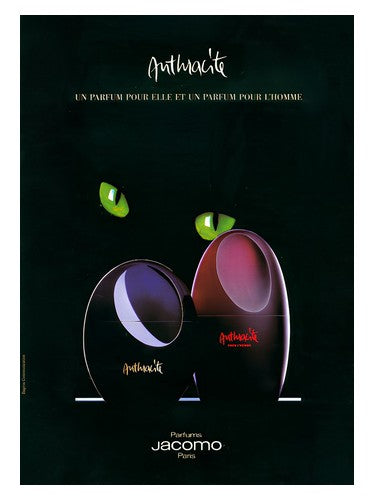 Jacomo Anthracite Pour L'Homme fragrance bottle