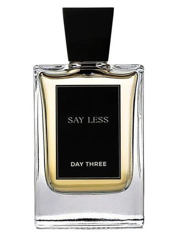 Day Three Say Less fragrance bottle