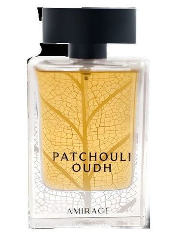 Amirage Patchouli Oud fragrance bottle