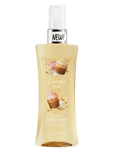 Body Fantasies Cupcake Swirl fragrance bottle