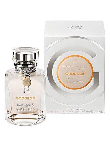 Gres Goddess Hommage a Greta Garbo fragrance bottle