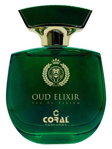 Coral Perfumes Oud Elixir fragrance bottle