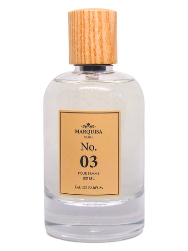 Marquisa Dubai No. 03 Pour Femme fragrance bottle