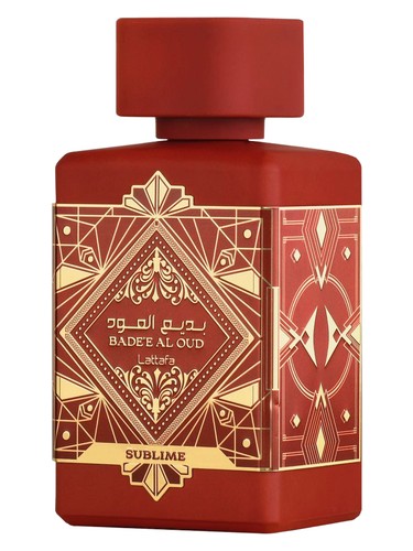 Lattafa Perfumes Bade'e Al Oud Sublime fragrance bottle