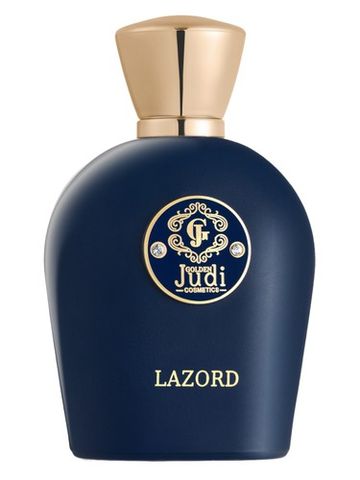 Golden Judi Lazord fragrance bottle
