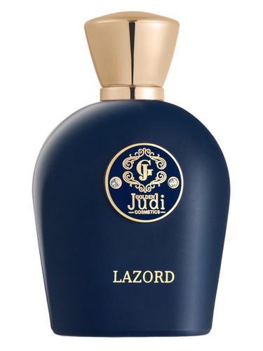 Golden Judi Lazord fragrance bottle
