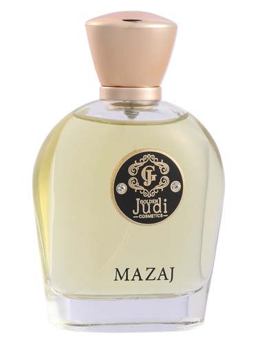 Golden Judi Mazaj fragrance bottle