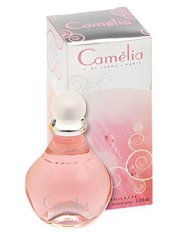 Corine de Farme Camelia fragrance bottle