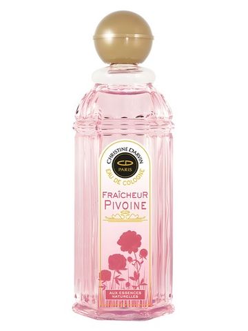 Christine Darvin Eau de Cologne Fraîcheur Pivoine fragrance bottle