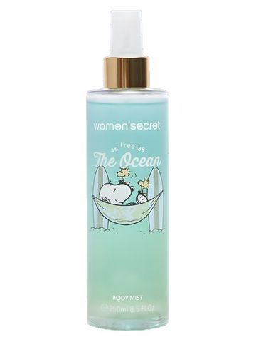 Women Secret The Ocean Snoopy fragrance bottle