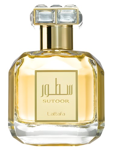 Lattafa Perfumes Sutoor fragrance bottle