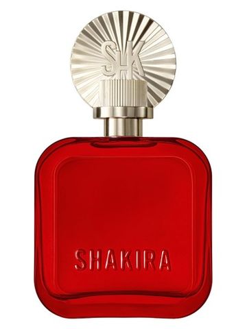 Shakira Rojo fragrance bottle