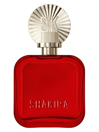 Shakira Rojo fragrance bottle