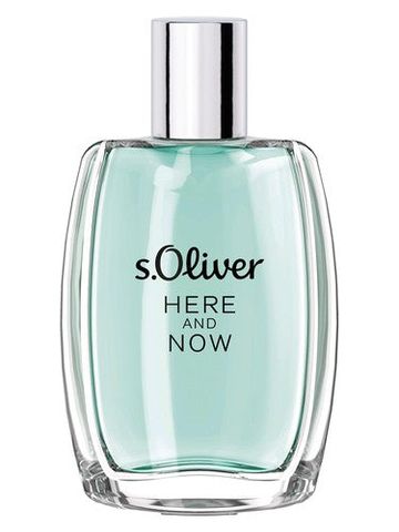s Oliver Here and Now Men fragrance bottle