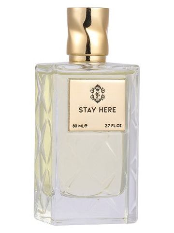 Golden Judi Stay Here fragrance bottle