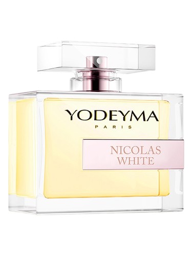 Yodeyma Nicolas White fragrance bottle
