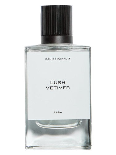 Zara Lush Vetiver fragrance bottle