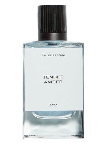 Zara Tender Amber fragrance bottle