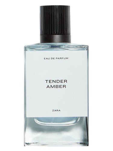 Zara Tender Amber fragrance bottle