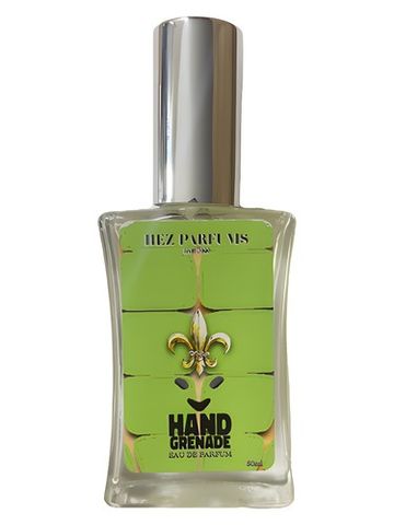 Hez Parfums Hand Grenade fragrance bottle