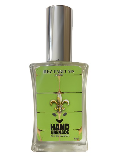 Hez Parfums Hand Grenade fragrance bottle