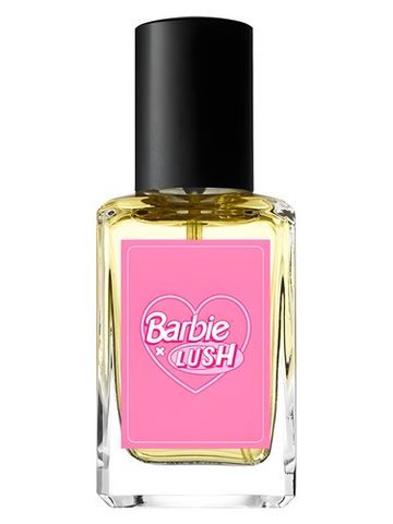 Lush Barbie fragrance bottle