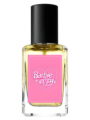 Lush Barbie fragrance bottle