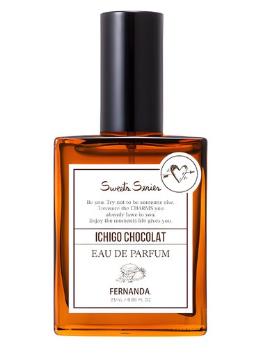 Fernanda ferunanda Ichigo Chocolat fragrance bottle