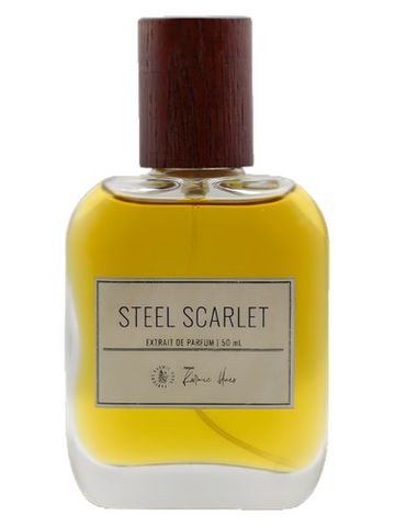 Parfums Karmic Hues Steel Scarlet fragrance bottle