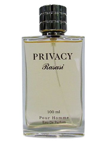 Rasasi Privacy Pour Homme fragrance bottle