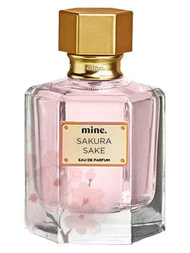 Mine. Perfumery Sakura Sake fragrance bottle