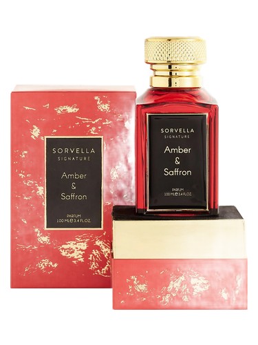 Sorvella Perfume Amber & Saffron fragrance bottle
