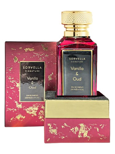 Sorvella Perfume Vanilla & Oud fragrance bottle