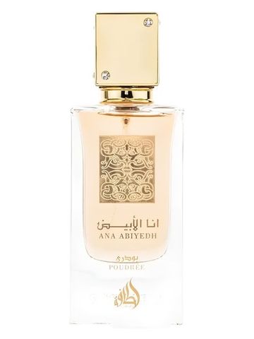 Lattafa Perfumes Ana Abyedh Poudrée fragrance bottle