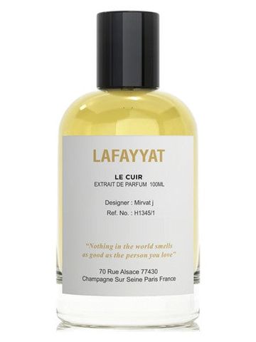 Lafayyat Le Cuir fragrance bottle