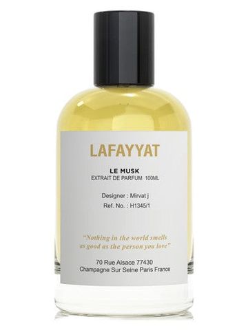 Lafayyat Le Musk fragrance bottle