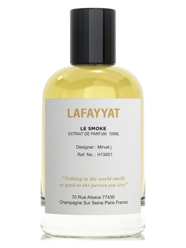 Lafayyat Le Smoke fragrance bottle