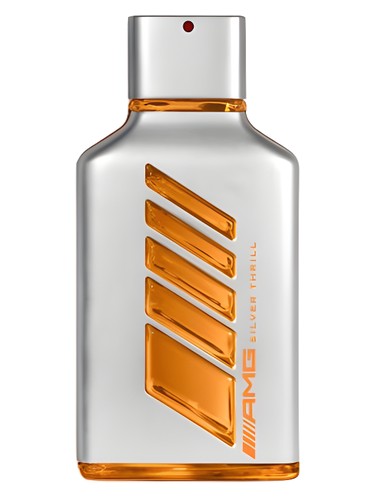 Mercedes Benz AMG Silver Thrill fragrance bottle
