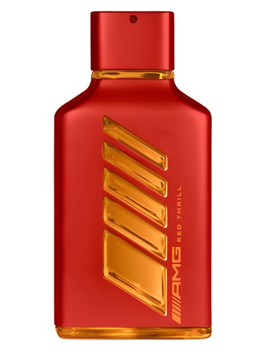 Mercedes Benz AMG Red Thrill fragrance bottle