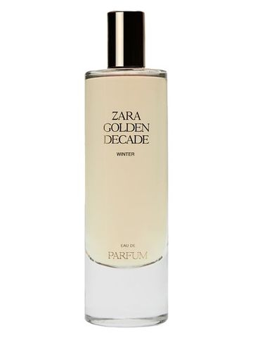 Zara Golden Decade Winter fragrance bottle