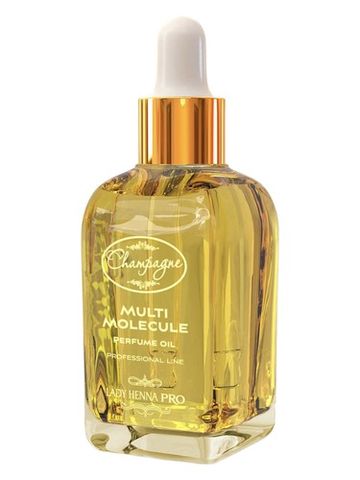 Champagne Green mandarin or Happy New Year fragrance bottle