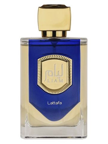 Lattafa Perfumes Liam Blue Shine fragrance bottle