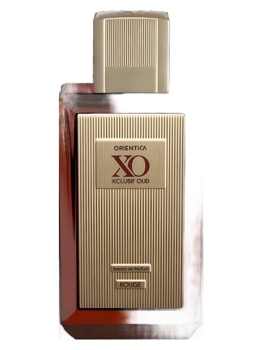 Orientica Premium Xclusif Oud Rouge fragrance bottle