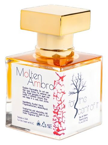 For the Scent of It Molten Ambra fragrance bottle