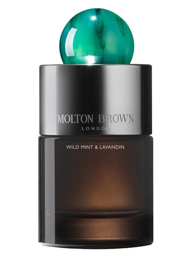 Molton Brown Wild Mint & Lavandin fragrance bottle