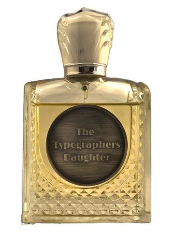 One Way Bridge Perfumes The Typographers Daughter fragrance bottle