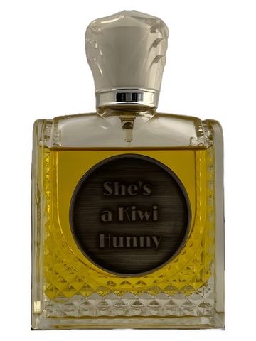 One Way Bridge Perfumes She's a Kiwi Hunny fragrance bottle