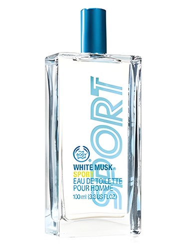 The Body Shop White Musk Sport fragrance bottle